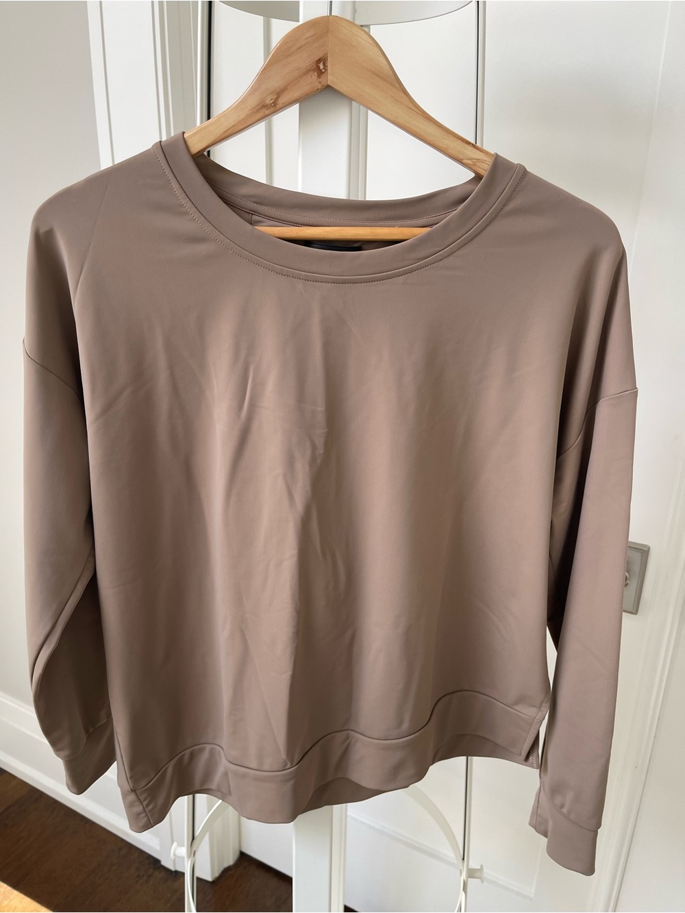 RUDSAK Relaxed Crewneck Sweatshirt - Taupe Brown